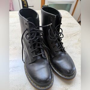 Dr. Martens Black Combat Boots